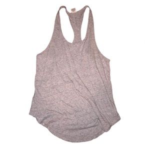 PINK Victoria’s Secret Heathered Racerback Tank